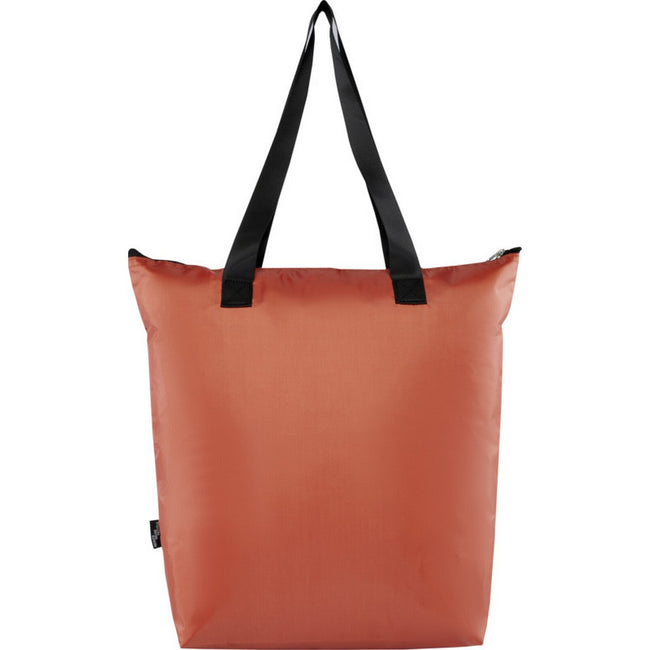 Brick - Back - EcoFold RPET Foldable 15L Cooler Tote Bag