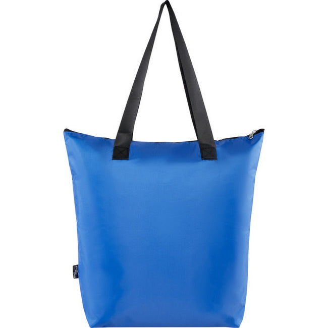 Royal Blue - Back - EcoFold RPET Foldable 15L Cooler Tote Bag