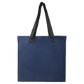 Navy - Back - Floso RPET Foldable 16L Tote Bag