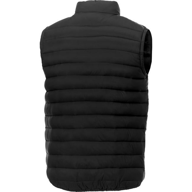 Solid Black - Back - Elevate Mens Pallas Insulated Body Warmer