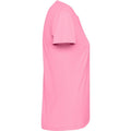 Silk Pink - Side - Roly Womens-Ladies Estoril Short-Sleeved T-Shirt