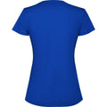 Royal Blue - Back - Roly Womens-Ladies Estoril Short-Sleeved T-Shirt