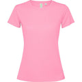 Silk Pink - Front - Roly Womens-Ladies Estoril Short-Sleeved T-Shirt