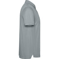 Grey - Side - Roly Mens Tormo Short-Sleeved Polo Shirt