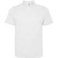 White - Front - Roly Mens Tormo Short-Sleeved Polo Shirt