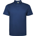 Navy Blue - Front - Roly Mens Tormo Short-Sleeved Polo Shirt