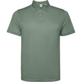 Laurel Green - Front - Roly Mens Tormo Short-Sleeved Polo Shirt