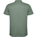 Laurel Green - Back - Roly Mens Tormo Short-Sleeved Polo Shirt
