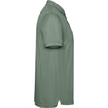 Laurel Green - Side - Roly Mens Tormo Short-Sleeved Polo Shirt