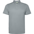 Grey - Front - Roly Mens Tormo Short-Sleeved Polo Shirt