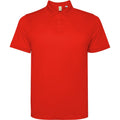 Red - Front - Roly Mens Tormo Short-Sleeved Polo Shirt