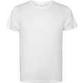 White - Front - Roly Childrens-Kids Estoril Short-Sleeved T-Shirt