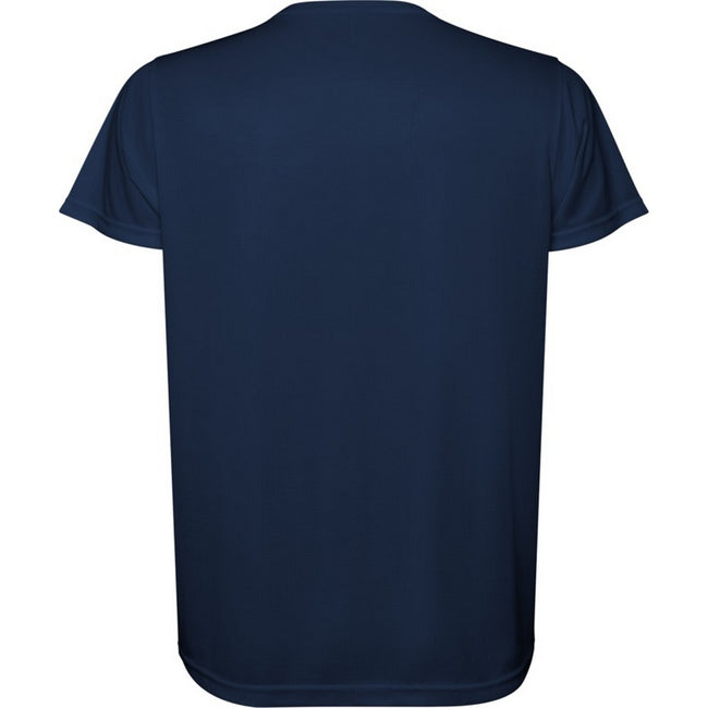 Navy Blue - Back - Roly Childrens-Kids Estoril Short-Sleeved T-Shirt