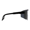 Solid Black - Back - Unisex Adult Ward Sport Sunglasses