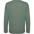 Laurel Green - Back - Roly Unisex Adult Estoril Long-Sleeved T-Shirt