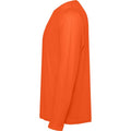 Fire Orange - Lifestyle - Roly Unisex Adult Estoril Long-Sleeved T-Shirt