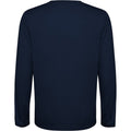 Navy Blue - Back - Roly Unisex Adult Estoril Long-Sleeved T-Shirt
