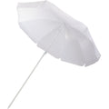 White - Front - Floso Zenith Beach Stick Umbrella