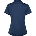 Navy Blue - Back - Roly Womens-Ladies Tormo Short-Sleeved Polo Shirt