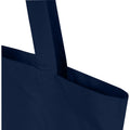 Navy - Lifestyle - Floso Madras Recycled Cotton 7L Tote Bag