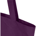 Purple - Lifestyle - Floso Madras Recycled Cotton 7L Tote Bag