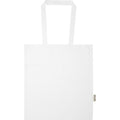 White - Back - Floso Madras Recycled Cotton 7L Tote Bag