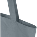 Grey - Lifestyle - Floso Madras Recycled Cotton 7L Tote Bag