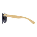 Silver - Back - Floso Unisex Adult Hue Bamboo Sunglasses