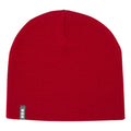 Red - Back - Elevate Unisex Adult Izu Beanie