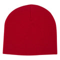 Red - Side - Elevate Unisex Adult Izu Beanie