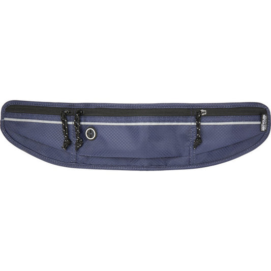 Navy - Front - Floso Nomad Recycled Running Waist Bag