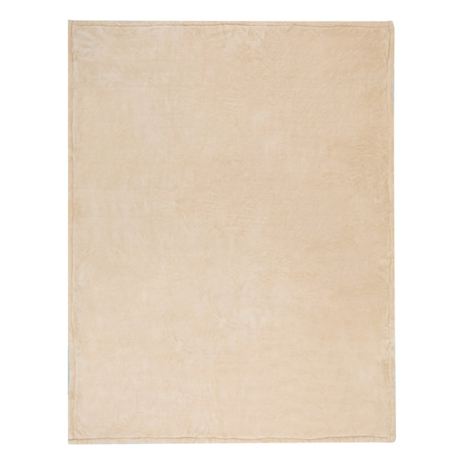 Oatmeal - Lifestyle - Floso Ashen Sherpa Recycled Blanket