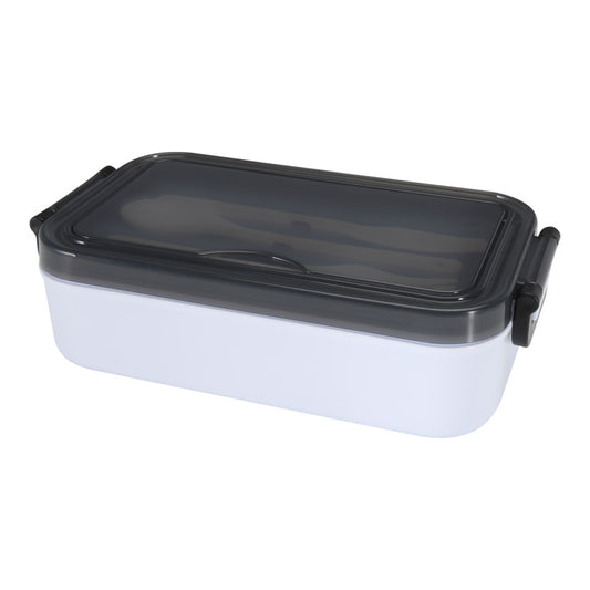 White - Front - Floso Snappy Lunch Box Set