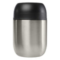 Silver - Front - Seasons Supo Recycled Stainless Steel 480ml Lunch Pot