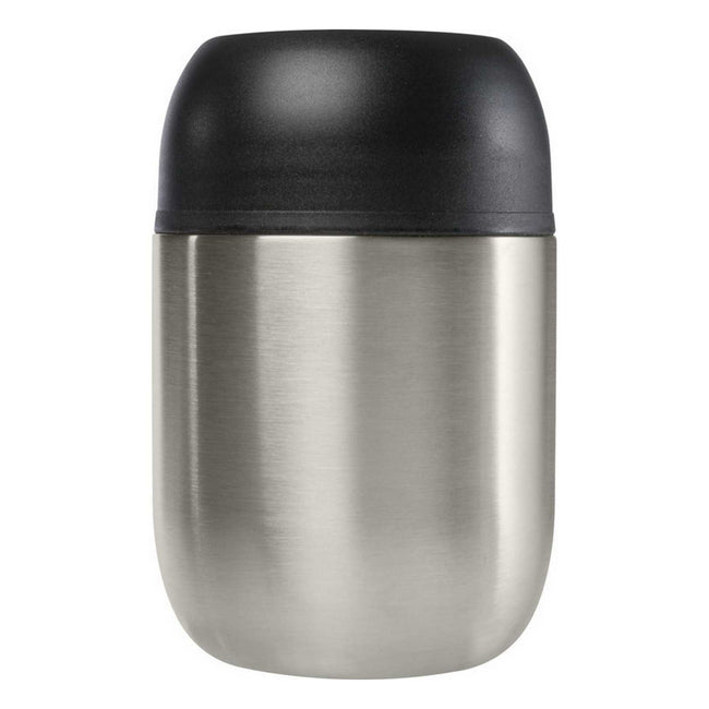 Silver - Front - Seasons Supo Recycled Stainless Steel 480ml Lunch Pot