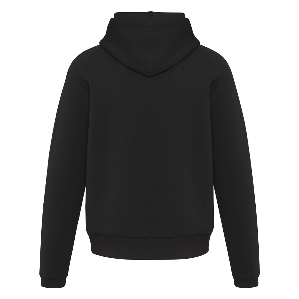 Solid Black - Back - Elevate Life Unisex Adult Danali Interlock Sports Hoodie