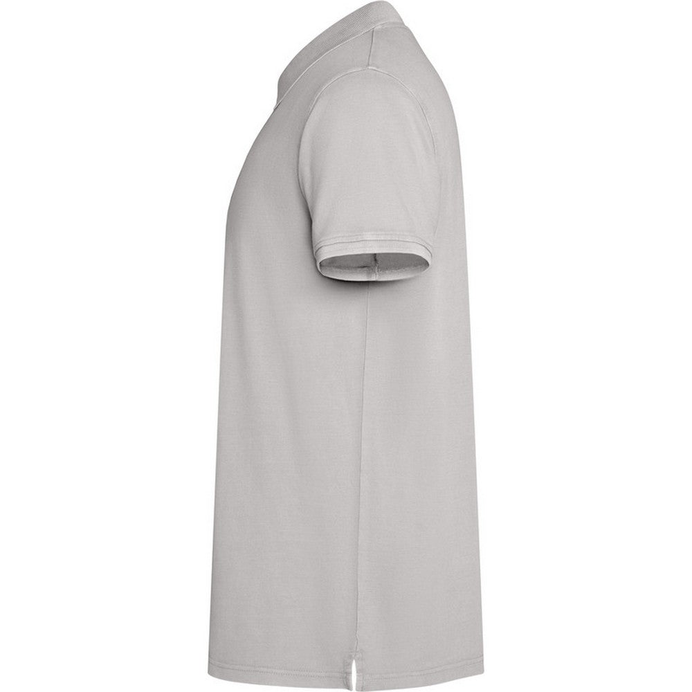 Grey - Lifestyle - Roly Unisex Adult Cobain Short-Sleeved Polo Shirt