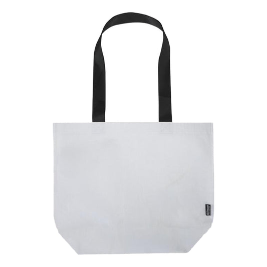 White - Front - Floso Double Laminated Recycled 18L Tote Bag