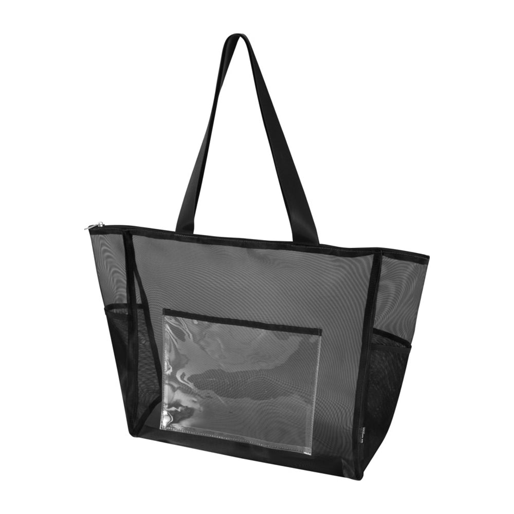 Black - Side - Floso Mesh 23L Tote Bag