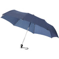Navy - Front - Bullet 21.5in Alex 3-Section Auto Open And Close Umbrella