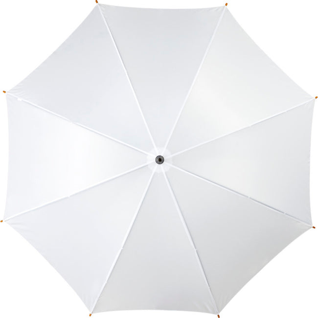 White - Back - Bullet 23in Kyle Automatic Classic Umbrella