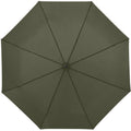 Forest Green - Side - Bullet 21.5in Ida 3-Section Umbrella