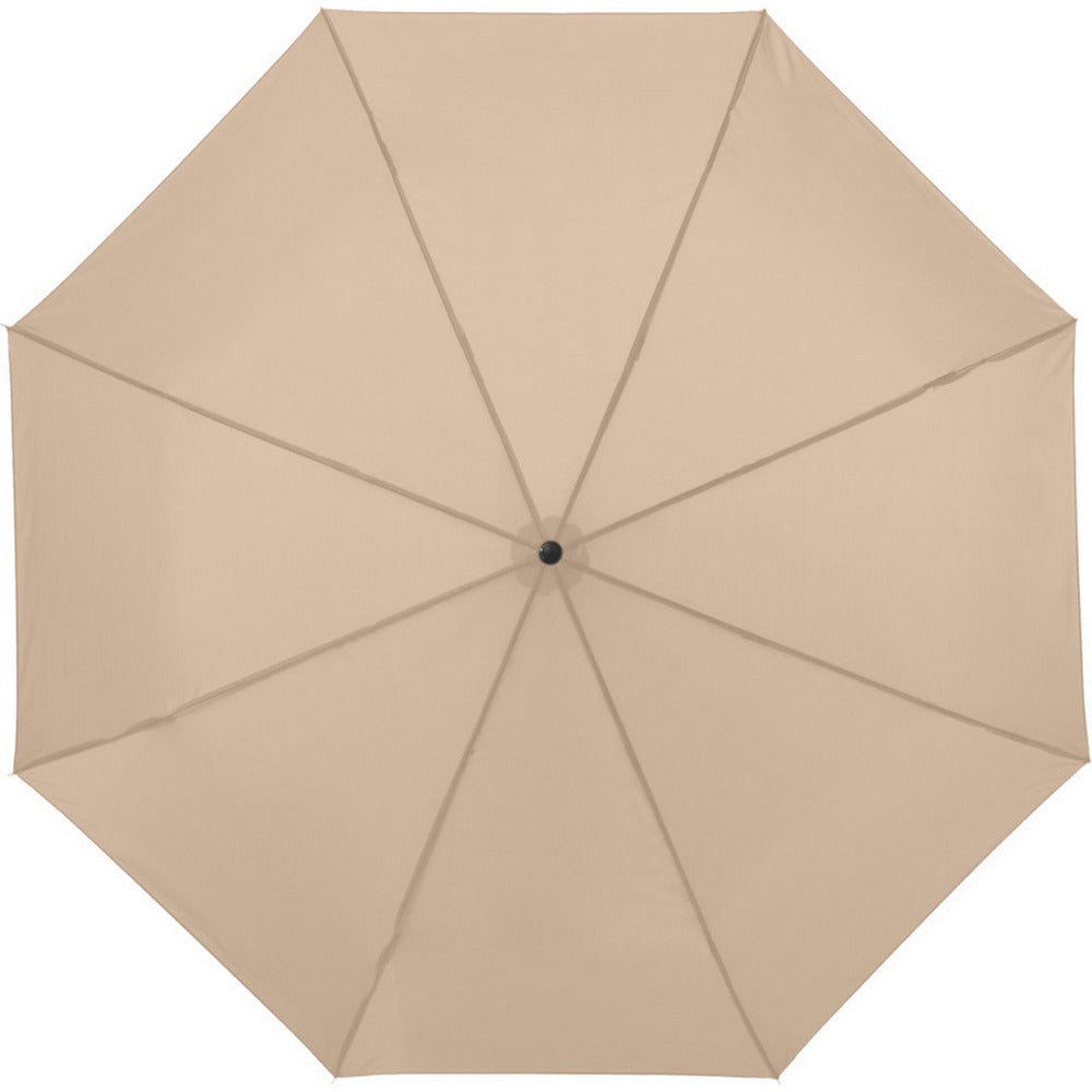 Oatmeal - Side - Bullet 21.5in Ida 3-Section Umbrella