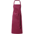 Burgundy - Front - Bullet Viera Apron
