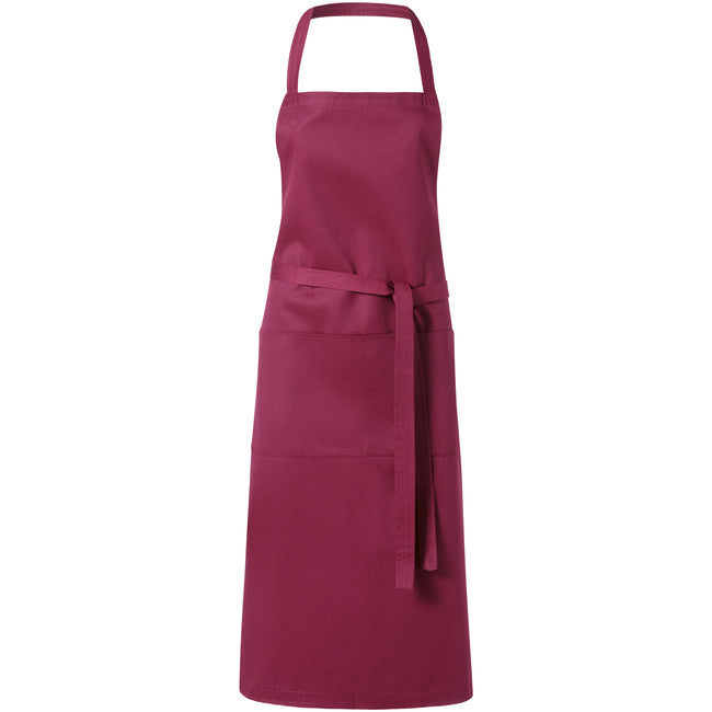 Burgundy - Front - Bullet Viera Apron