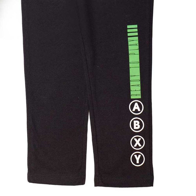 Black-Heather - Side - Xbox Boys Controller Pyjama Set