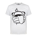 White - Front - Fortnite Childrens-Kids Burger Head T-Shirt