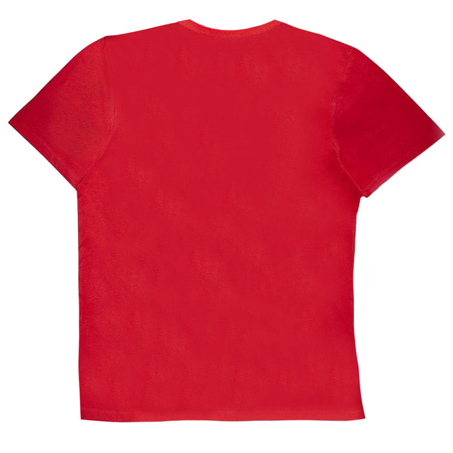 Red-Heather Grey - Back - Disney Womens-Ladies Mickey Mouse Sketch Pyjama Set