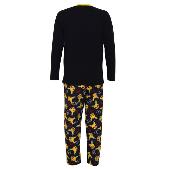 Navy - Back - Pokemon Boys I Choose You Pikachu Pyjama Set