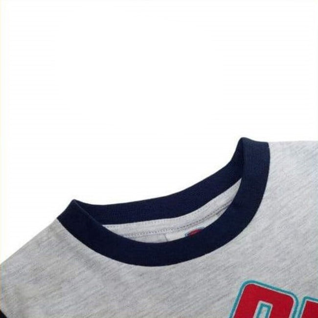 Navy-Heather Grey - Side - Paw Patrol Boys One Team Pyjama Set
